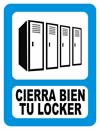 GS-016 SEÑALAMIENTO CIERRA BIEN TU LOCKER